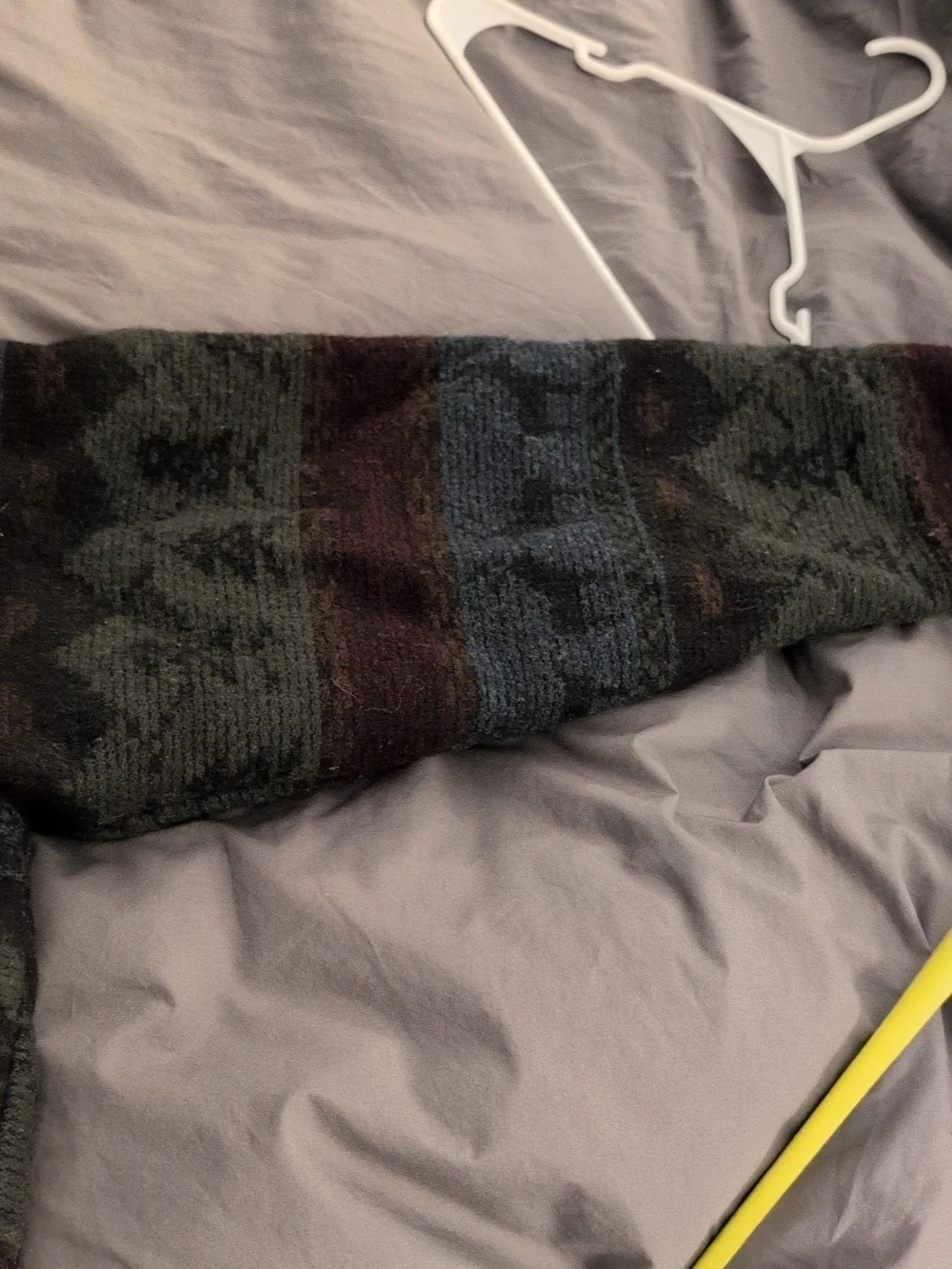 Woolrich Blue Red Green and Black AztecWomen's XL Jacket - Picture 8 of 16